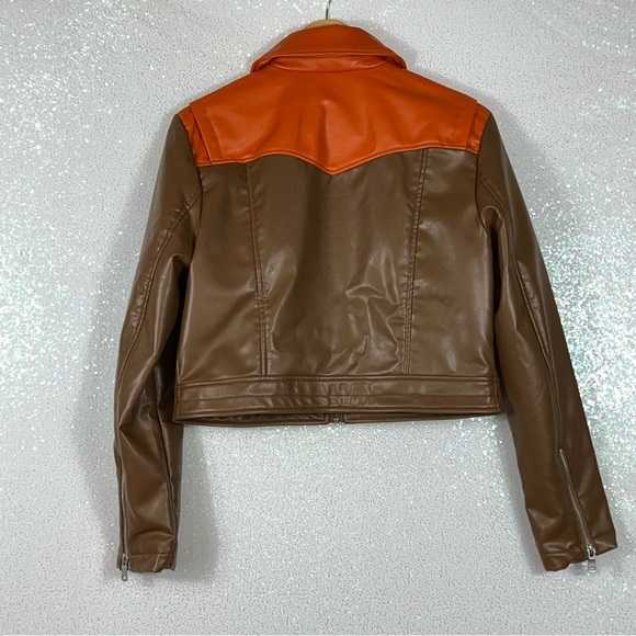 Silence +Noise Mariah Faux leather western jacket - Picture 13 of 16